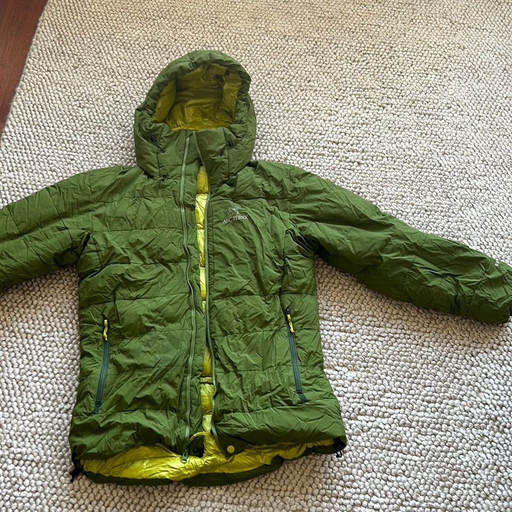 Arc'teryx Green Ceres CV Down Parka - Medium